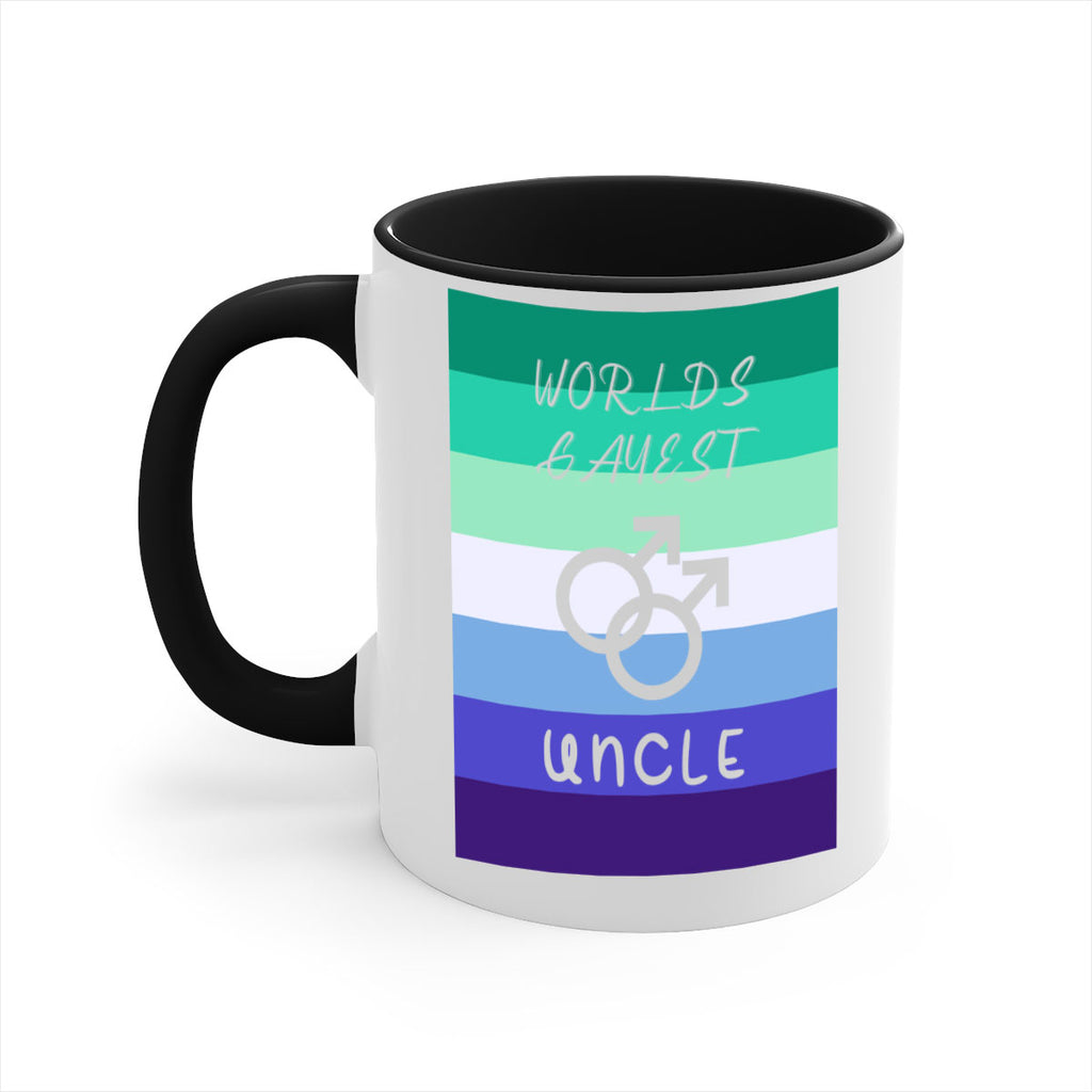 worlds gayest uncle lgbt proud 1#- lgbt-Mug / Coffee Cup