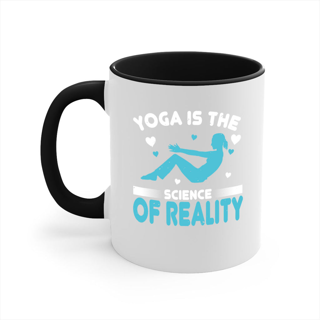 yoga is the science of reality 16#- yoga-Mug / Coffee Cup