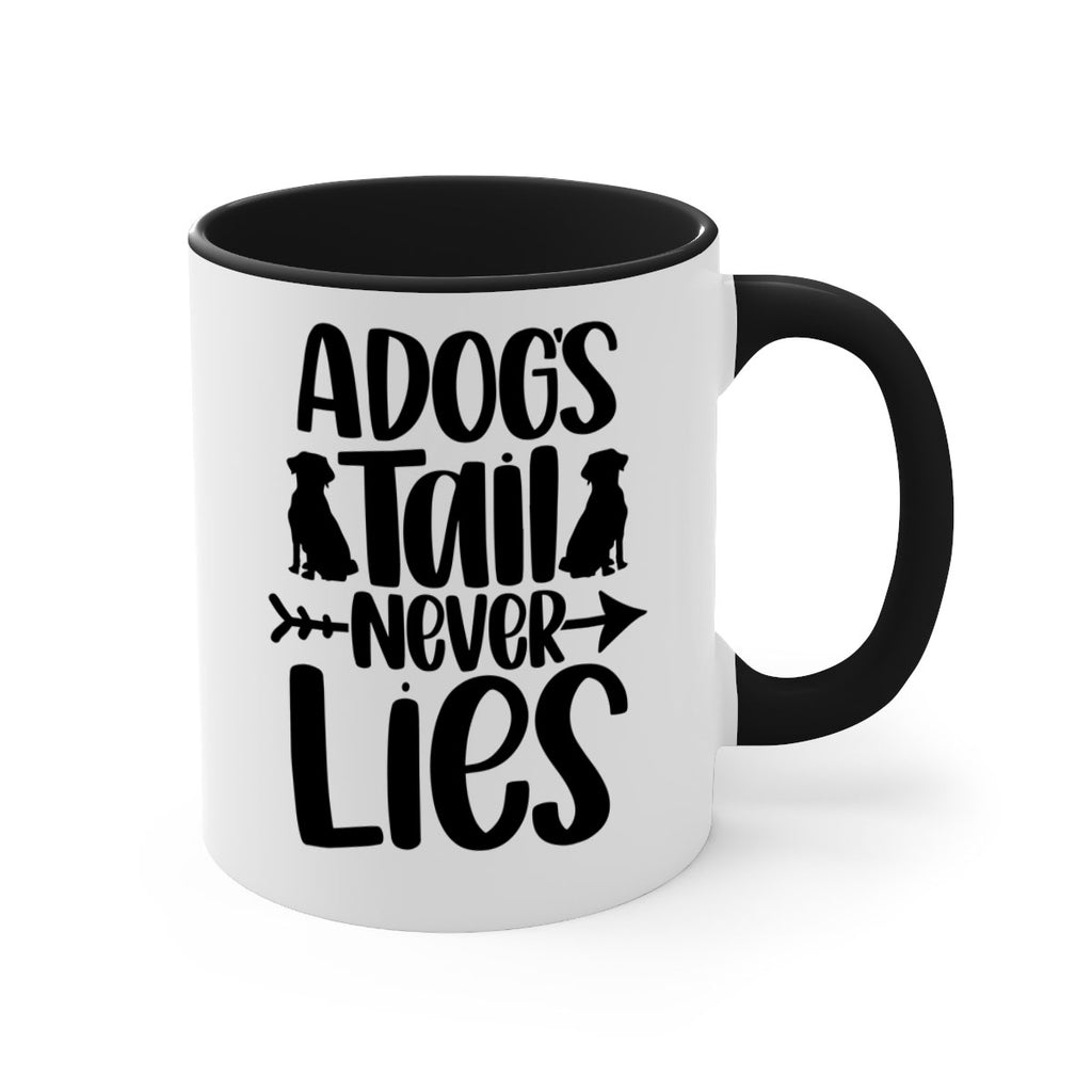 A Dogs Tail Never Lies Style 37#- Dog-Mug / Coffee Cup