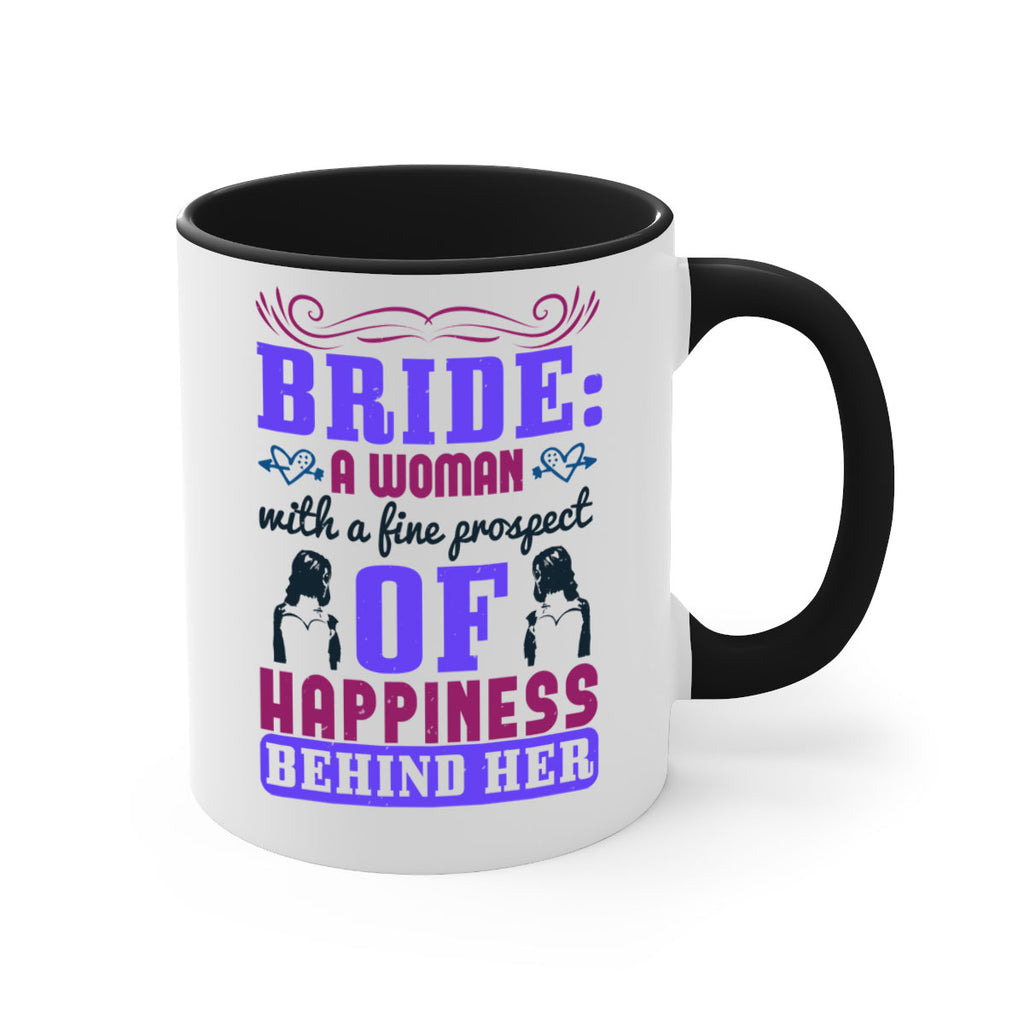 Bride A woman with a fine prospect of happiness behind her 84#- bride-Mug / Coffee Cup