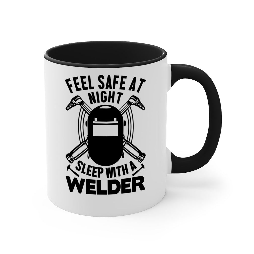 Feel safe at night Style 9#- welder-Mug / Coffee Cup