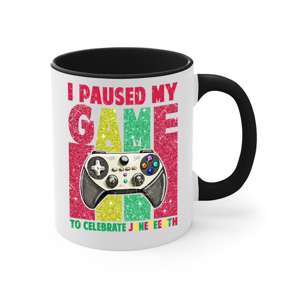 I Paused My Game To Celebrate Juneteeth 1#- juneteenth-Mug / Coffee Cup