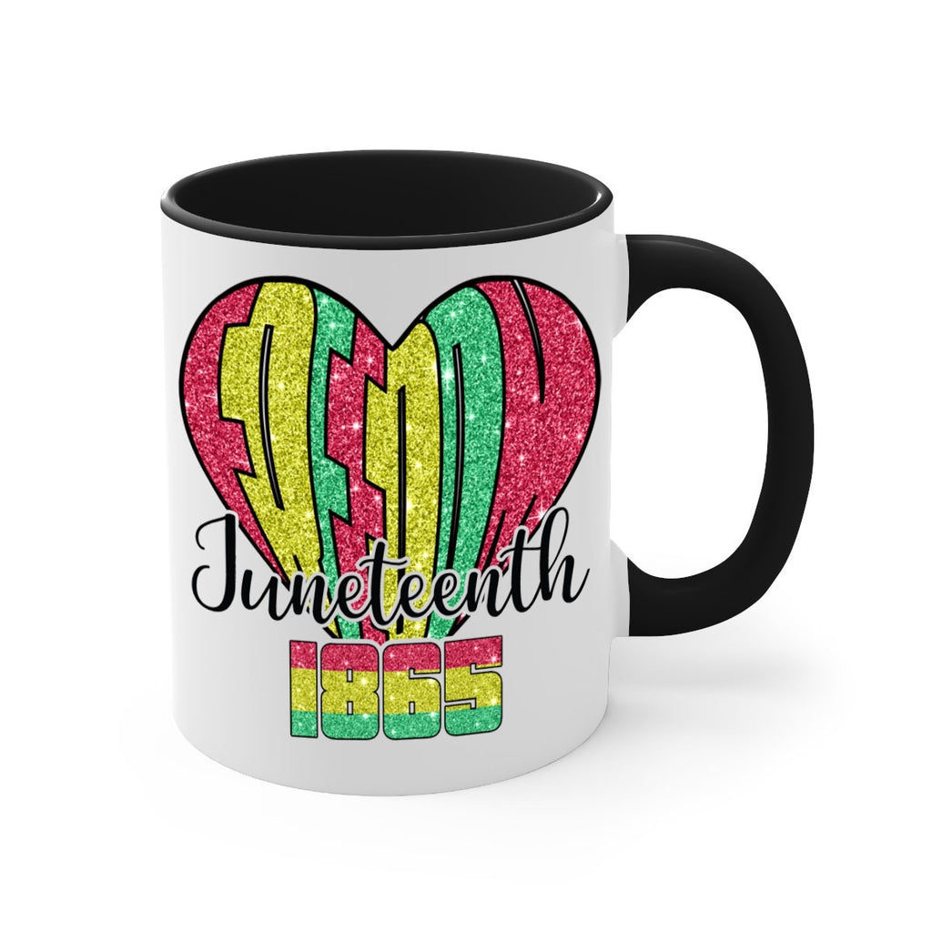 Juneteenth Since 1865 Heart 20#- juneteenth-Mug / Coffee Cup