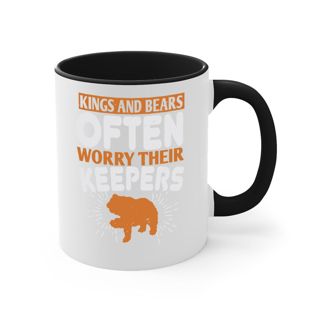 Kings and Bears often worry their Keepers 66#- bear-Mug / Coffee Cup