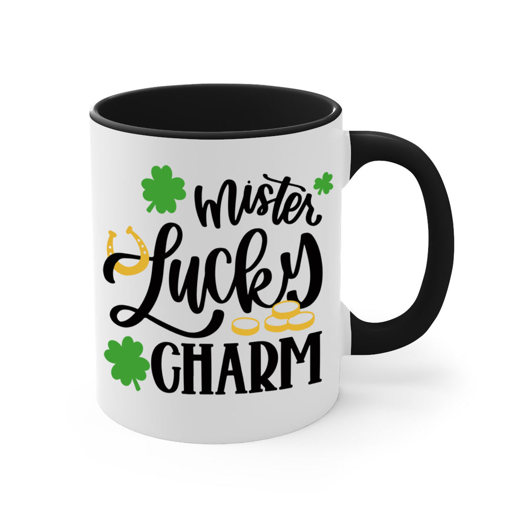 Mister Lucky Charm Style 46#- St Patricks Day-Mug / Coffee Cup