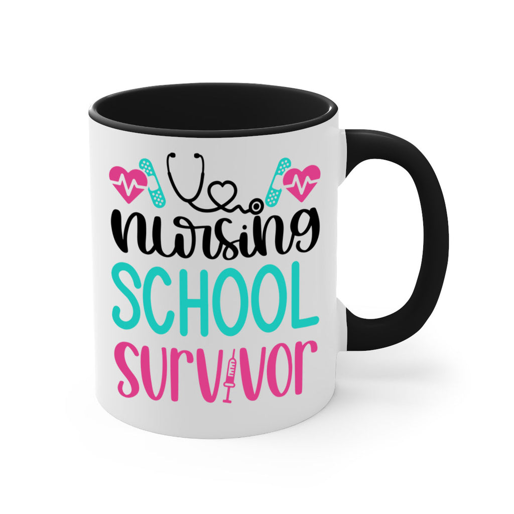 Nursing School Survivor Style Style 63#- nurse-Mug / Coffee Cup