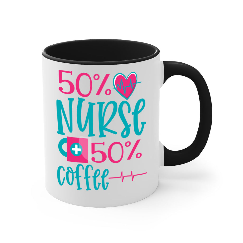 Percent Nurse Percent Coffee Style 395#- nurse-Mug / Coffee Cup