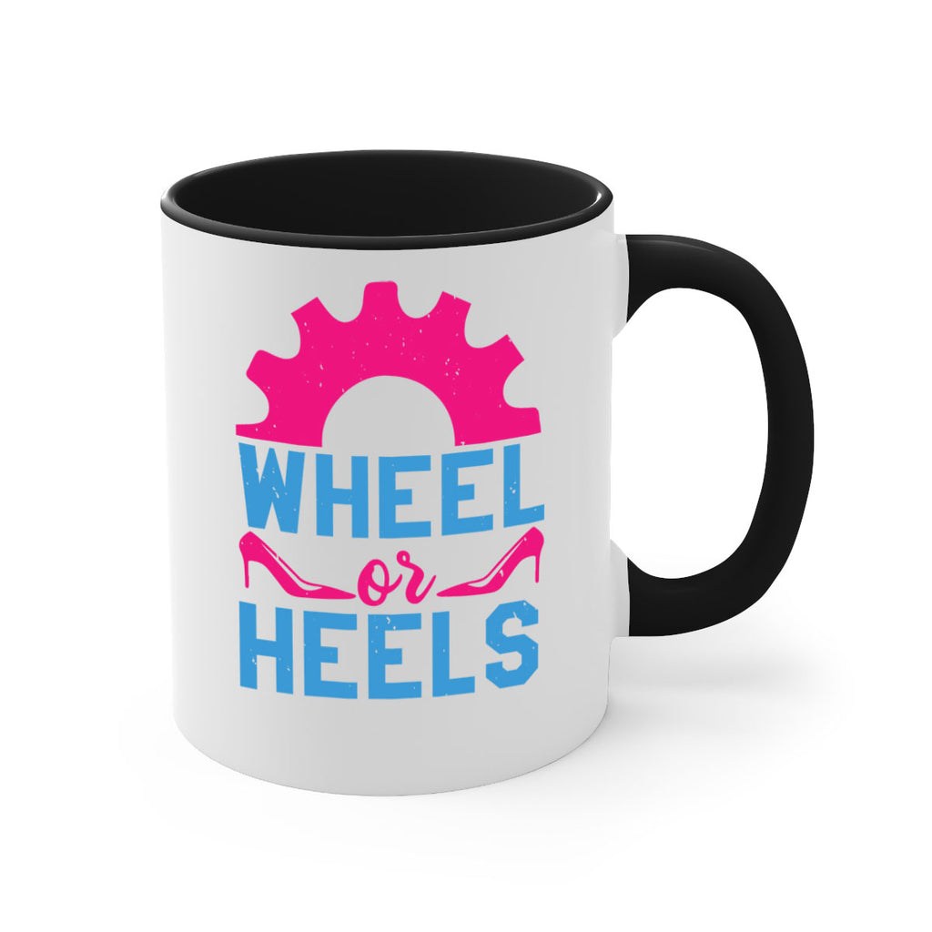 Wheel or Heels Style 8#- baby shower-Mug / Coffee Cup
