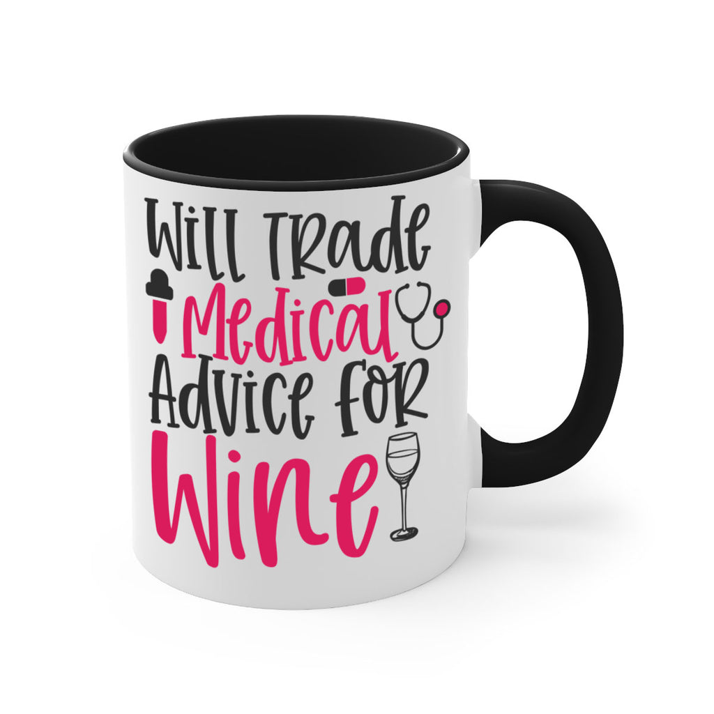 Will Trade Medical Advice for Wine Style Style 9#- nurse-Mug / Coffee Cup