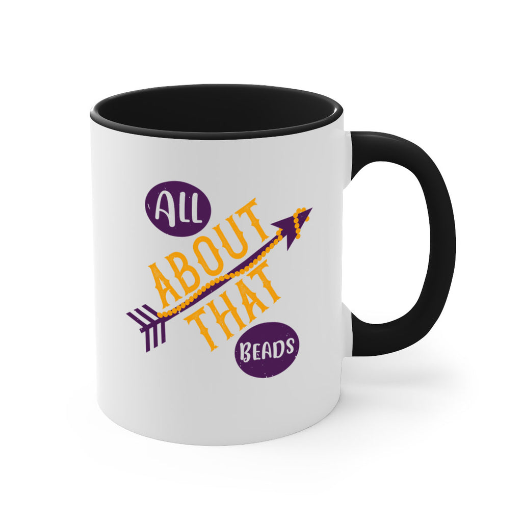 all about that beads 62#- mardi gras-Mug / Coffee Cup