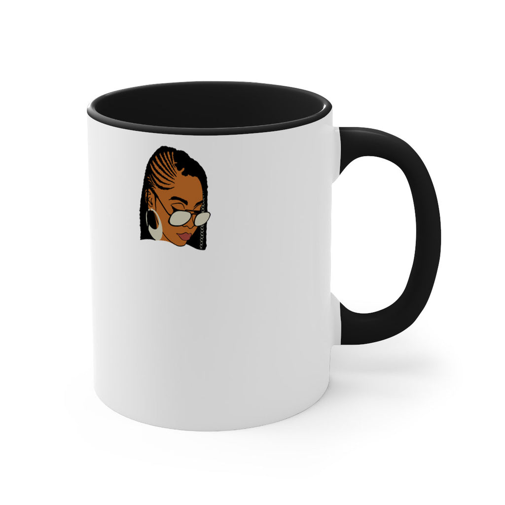 black afro 39#- Black women - Girls-Mug / Coffee Cup