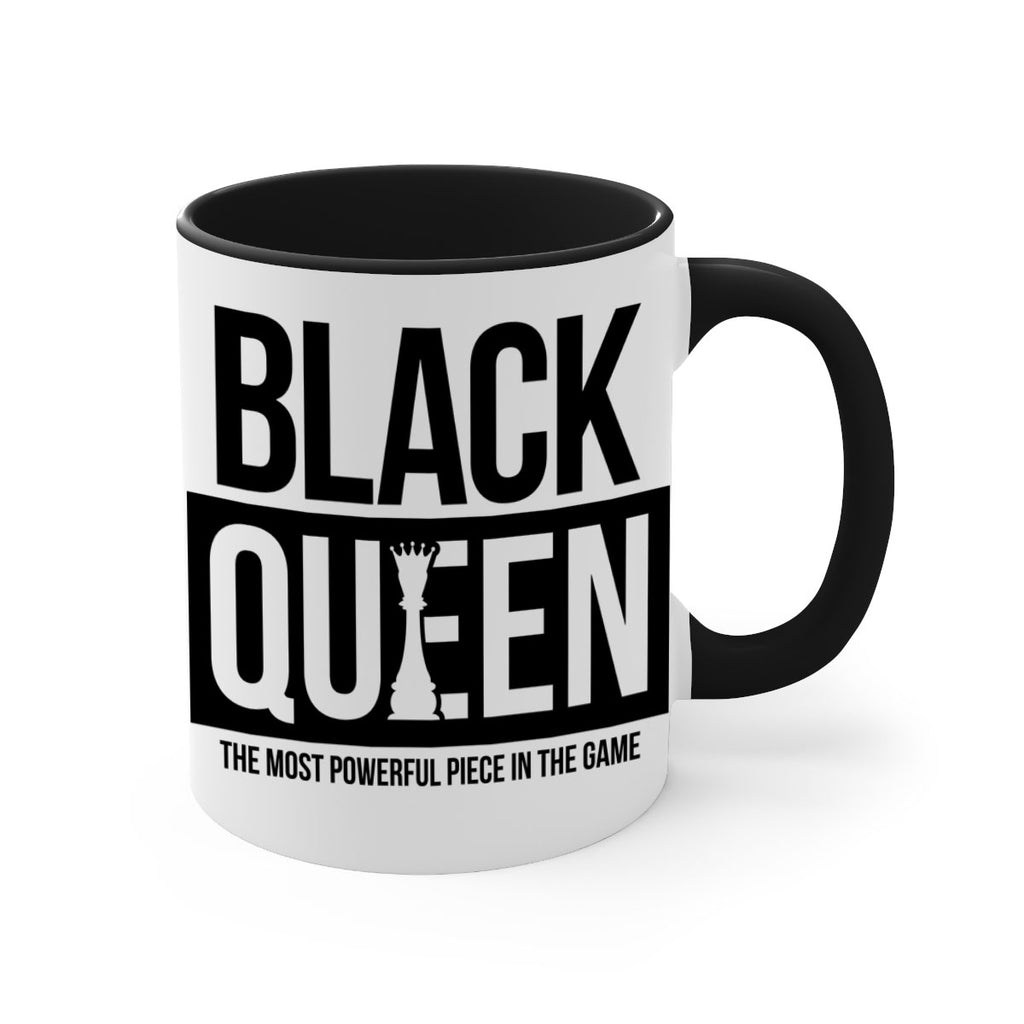 black queen chess 224#- black words - phrases-Mug / Coffee Cup