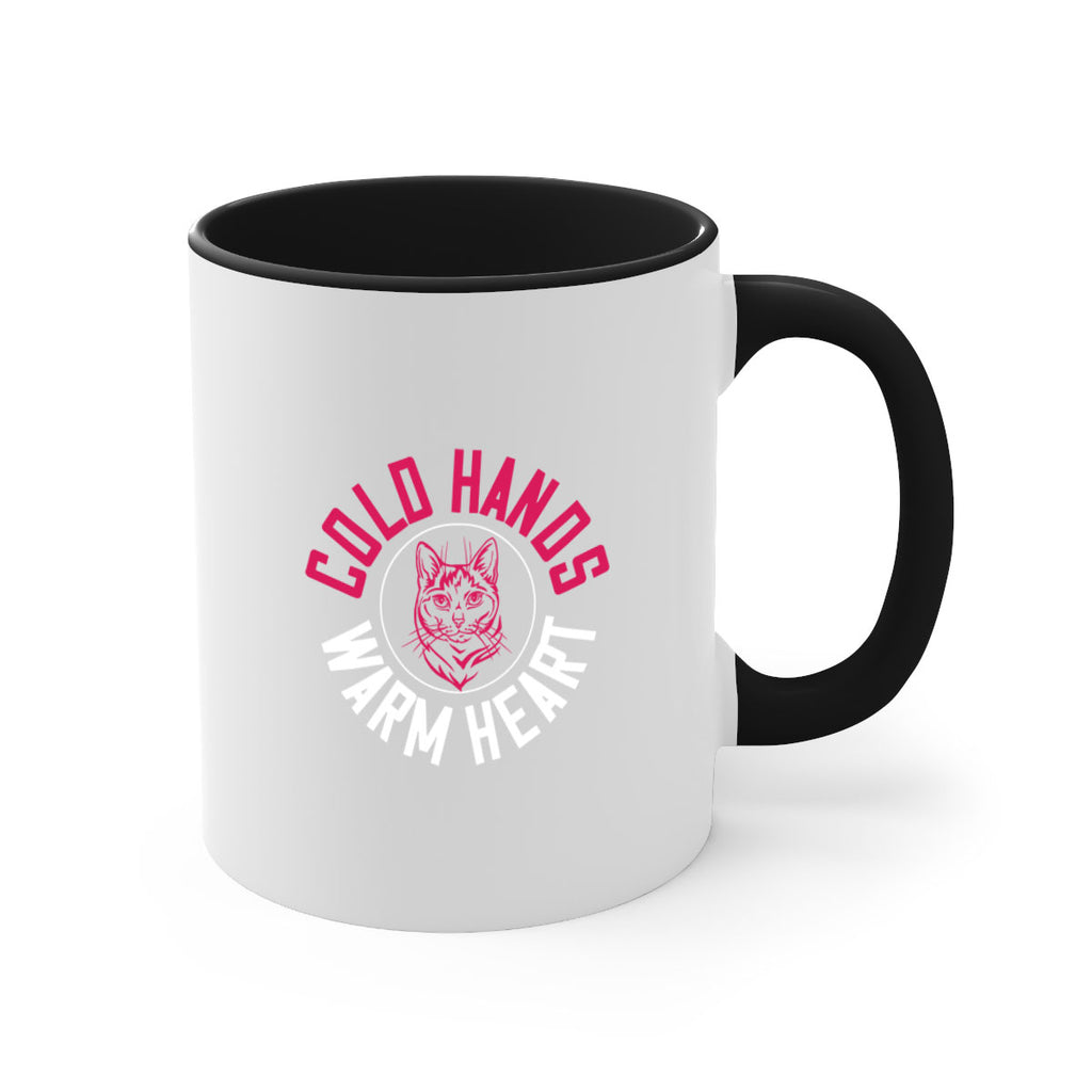 cold hands warm heart Style 42#- cat-Mug / Coffee Cup