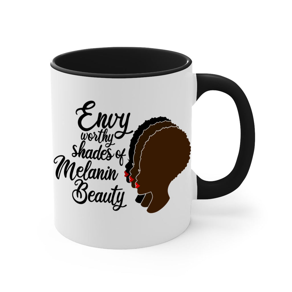 envy worth shades of melanin Style 39#- Black women - Girls-Mug / Coffee Cup