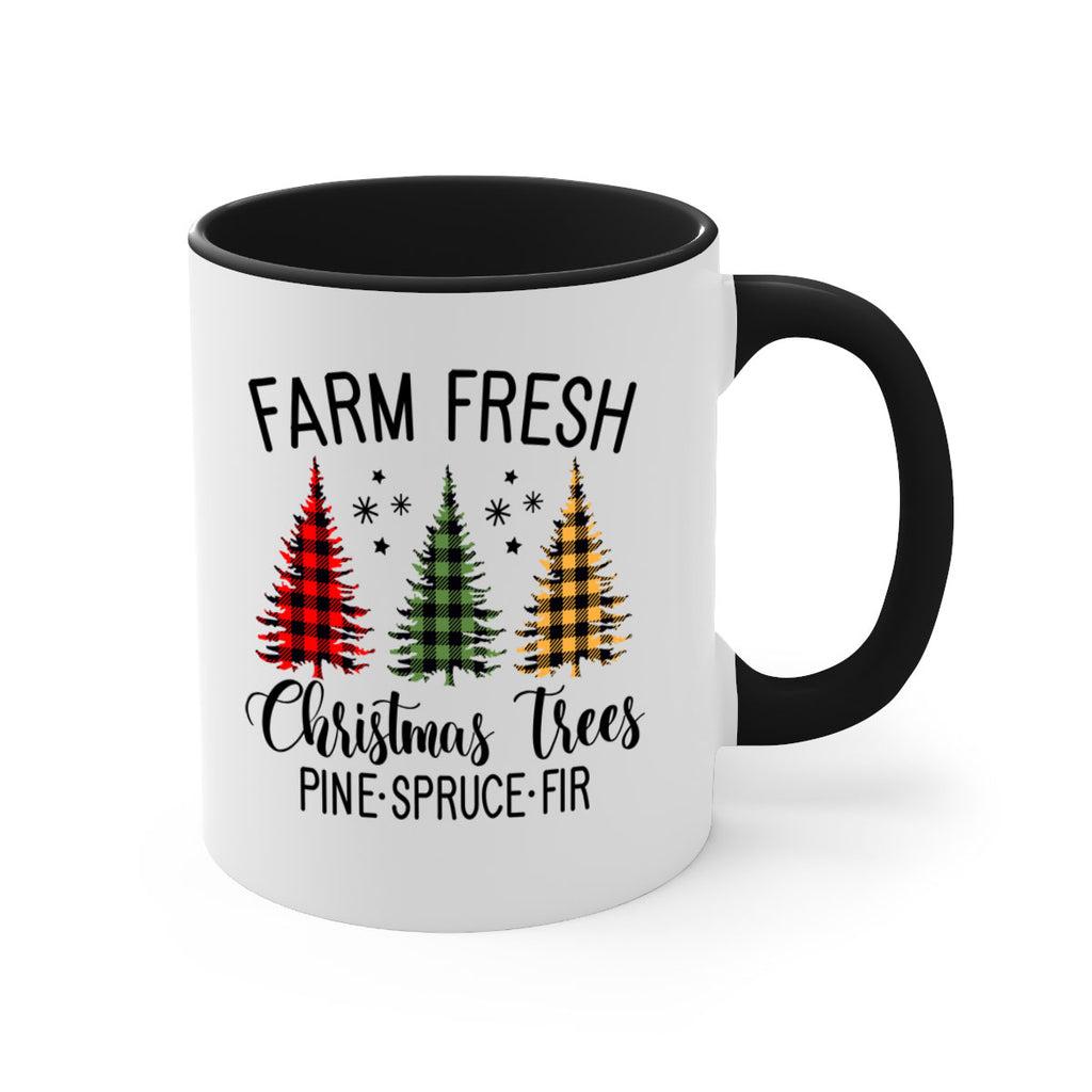 farm fresh christmas trees style 206#- christmas-Mug / Coffee Cup