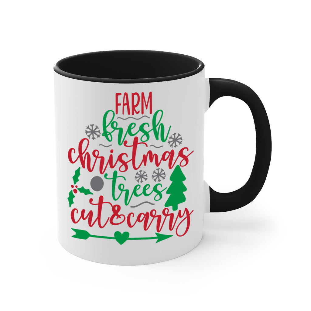 farm fress christmas trees style 208#- christmas-Mug / Coffee Cup