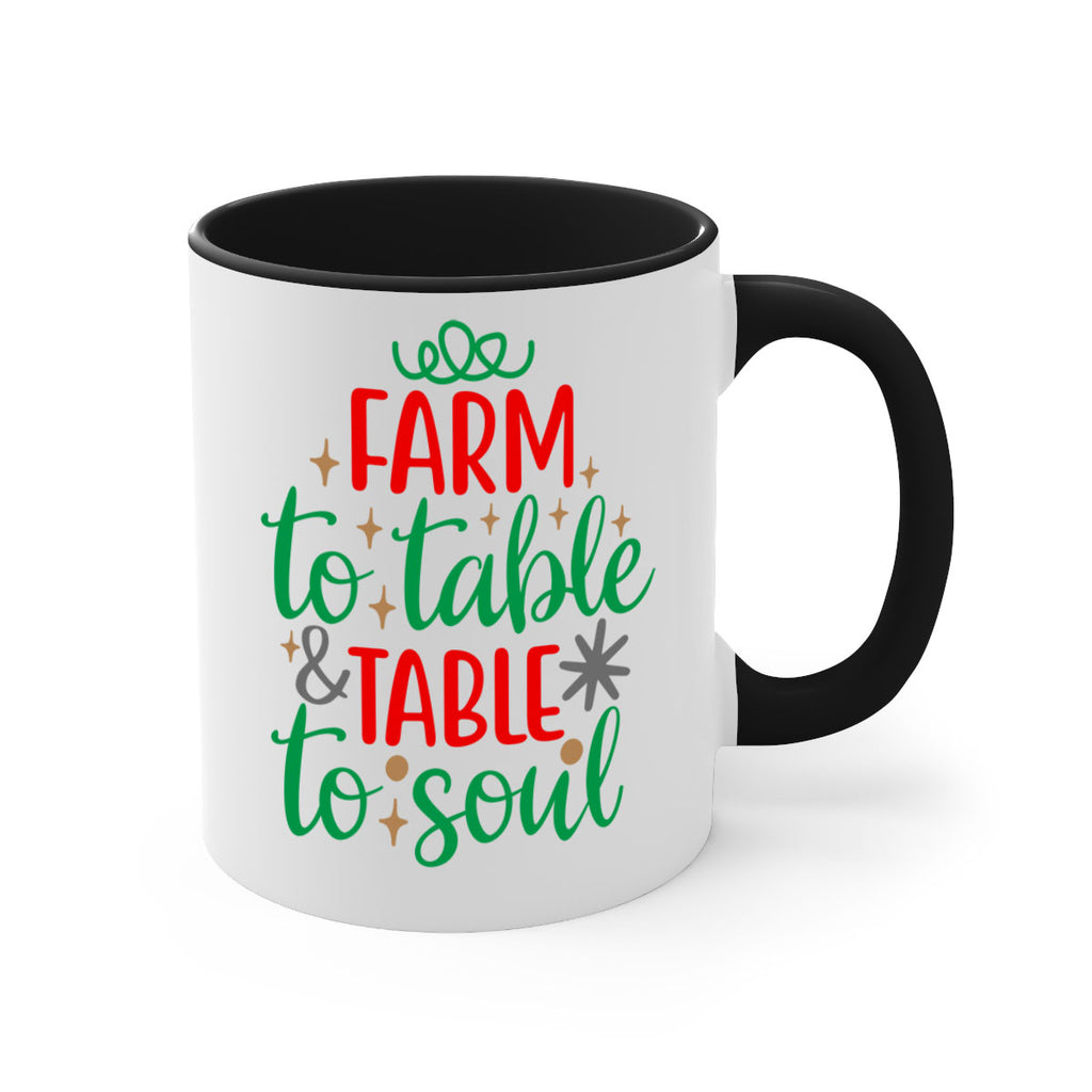 farm to table & table to soul style 209#- christmas-Mug / Coffee Cup