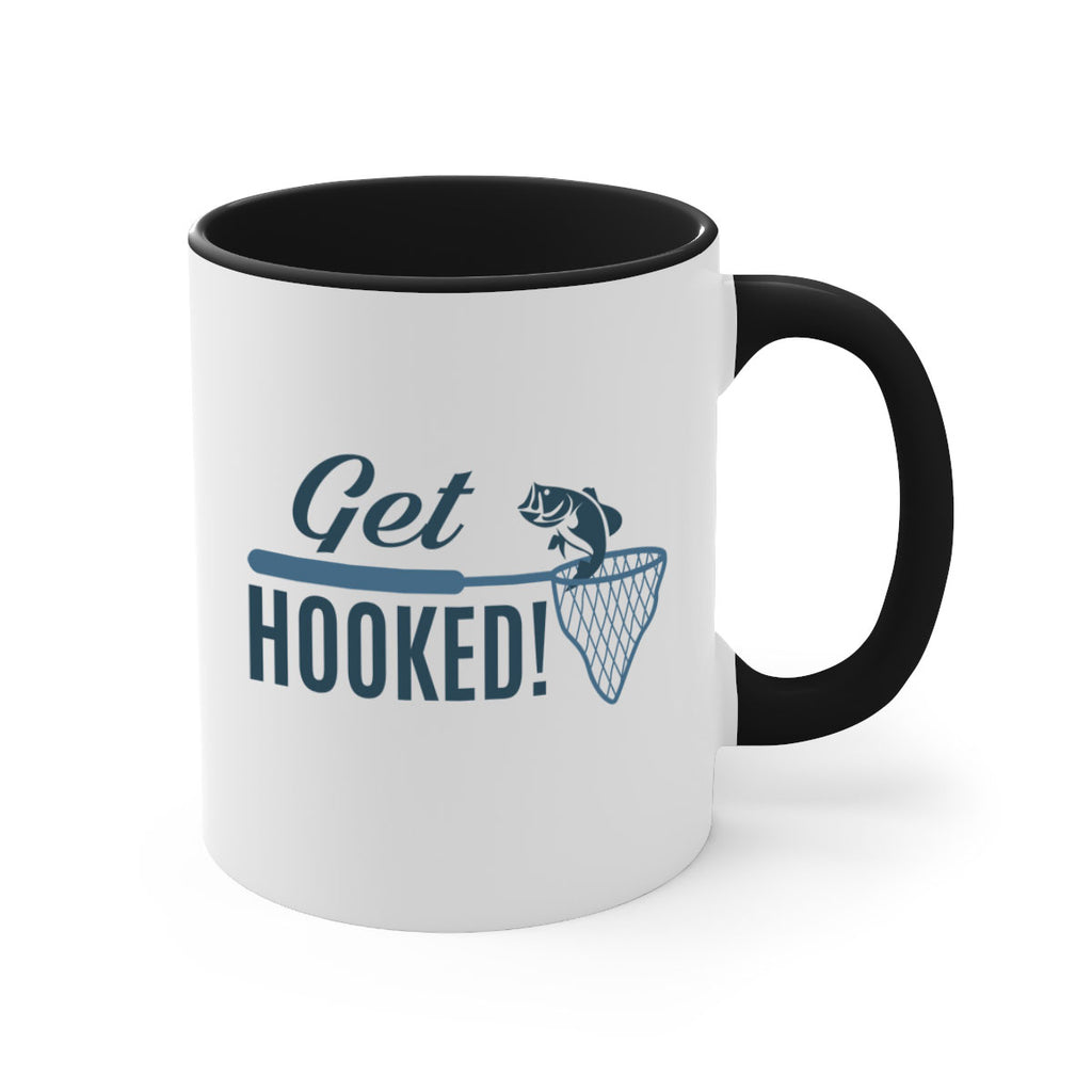 get hooked 133#- fishing-Mug / Coffee Cup