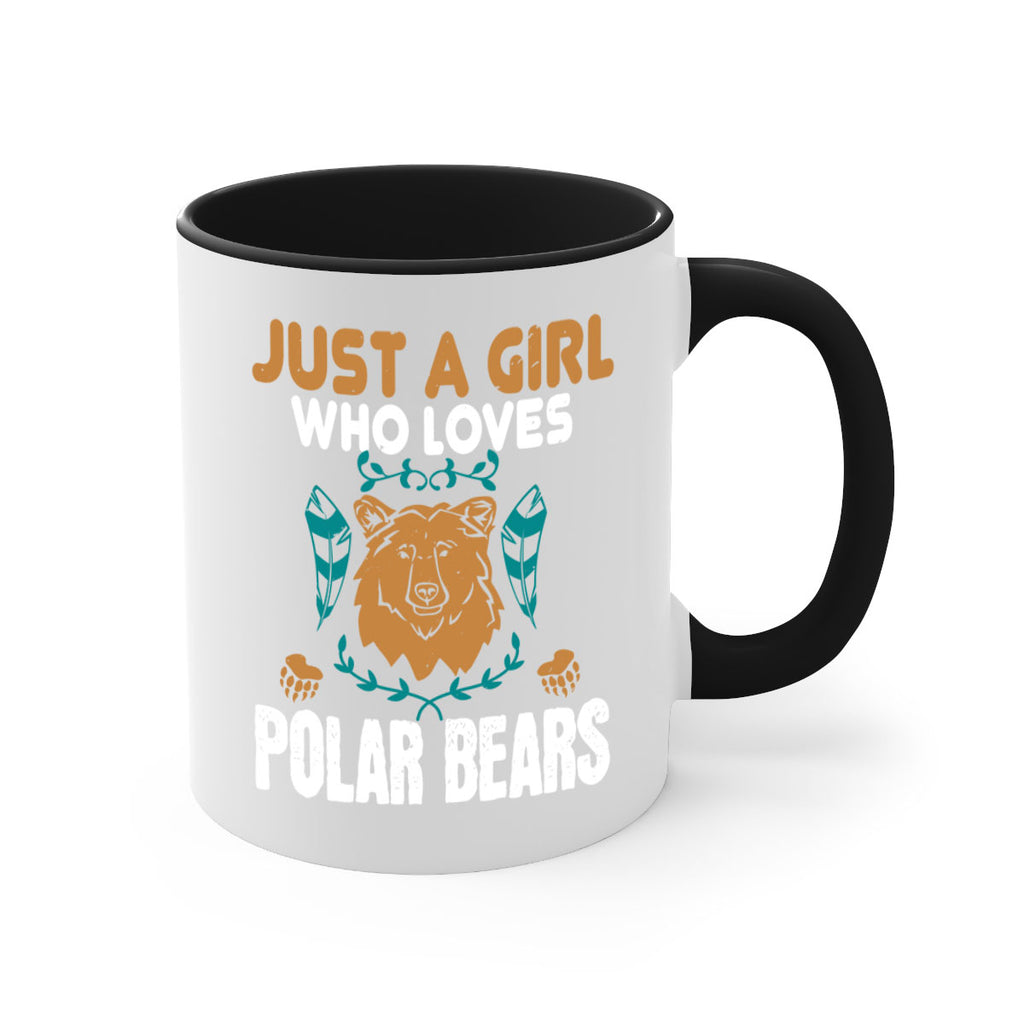 just a girl who loves polar bear 22#- bear-Mug / Coffee Cup