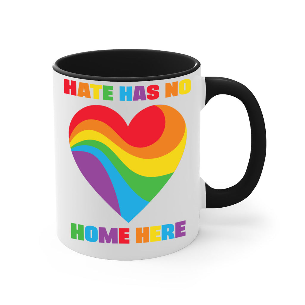 rainbow heart hate has no lgbt 30#- lgbt-Mug / Coffee Cup