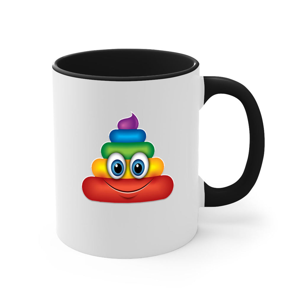 rainbow poop emoji 4#- lgbt-Mug / Coffee Cup