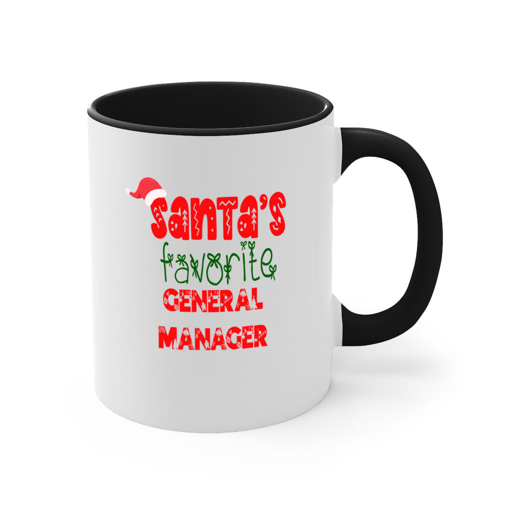 santas favorite general manager style 837#- christmas-Mug / Coffee Cup