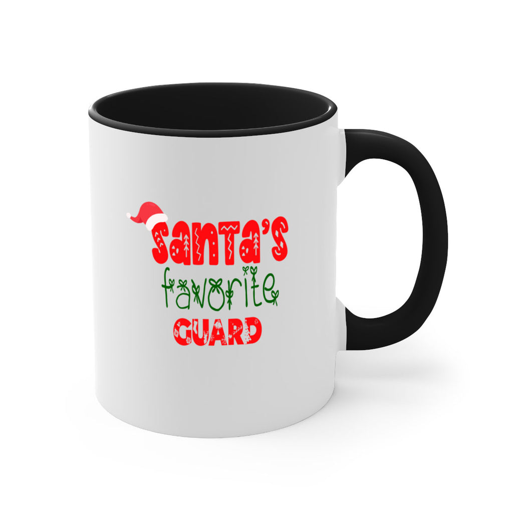 santas favorite guard style 858#- christmas-Mug / Coffee Cup