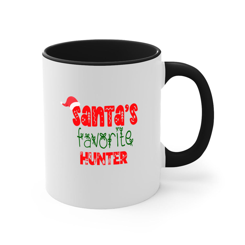 santas favorite hunter style 881#- christmas-Mug / Coffee Cup