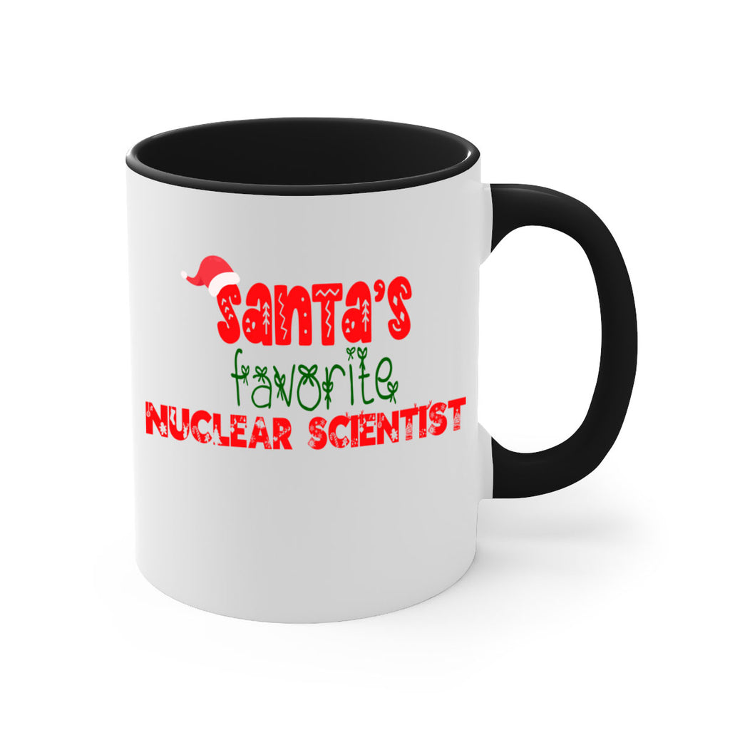 santas favorite nuclear scientist style 976#- christmas-Mug / Coffee Cup