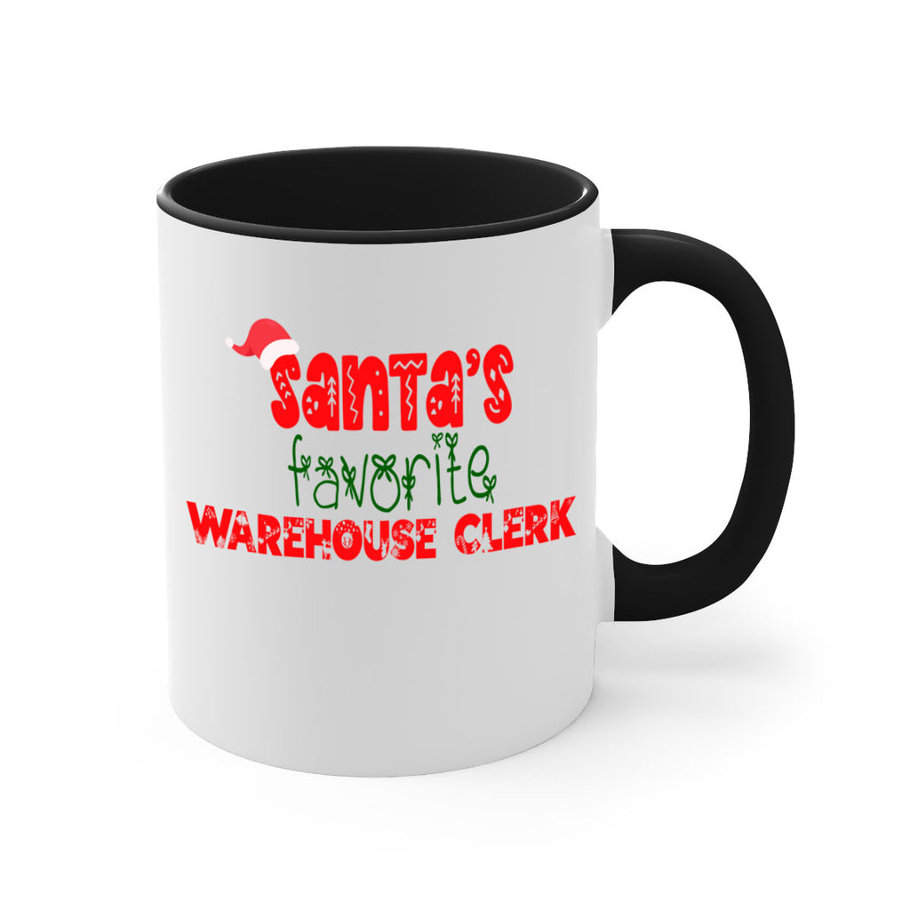 santas favorite warehouse clerk style 1152#- christmas-Mug / Coffee Cup
