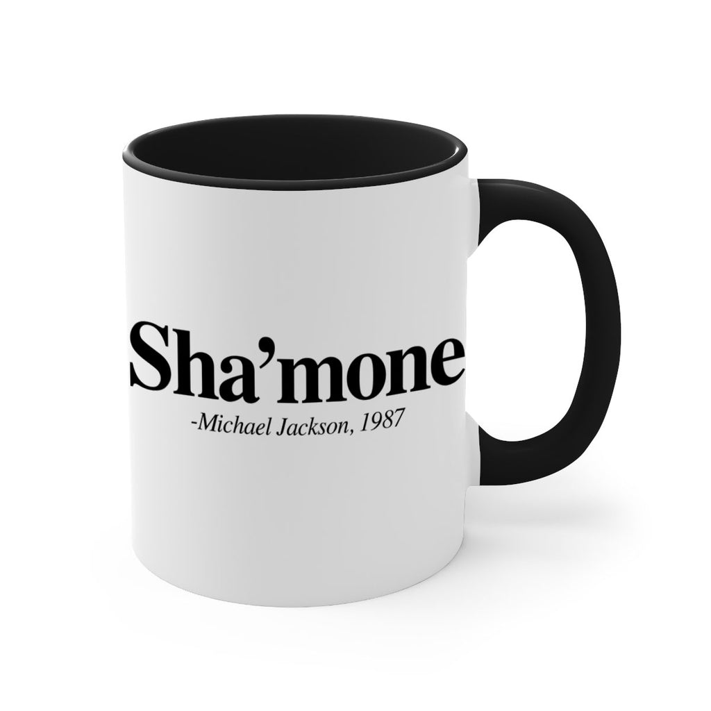 shamone 37#- black words - phrases-Mug / Coffee Cup