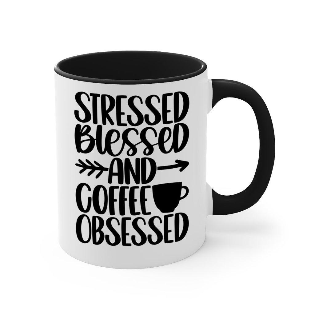 stressed blessed and 26#- coffee-Mug / Coffee Cup