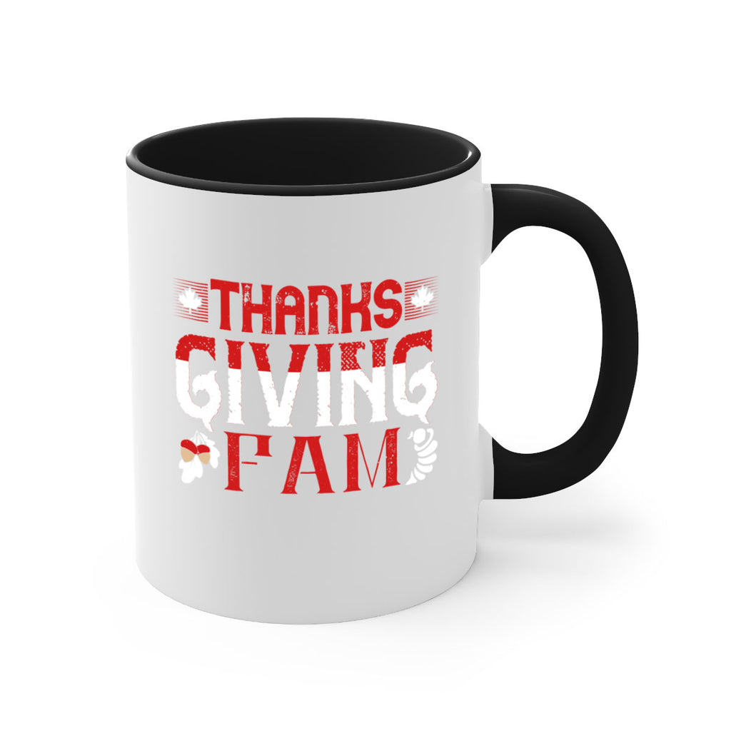 thanks giving fam 16#- thanksgiving-Mug / Coffee Cup