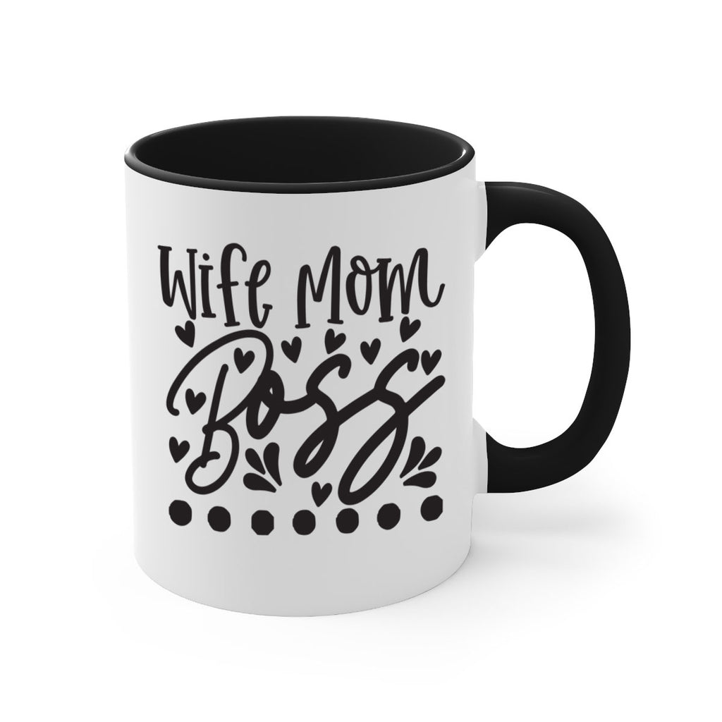 wife mom boss 358#- mom-Mug / Coffee Cup