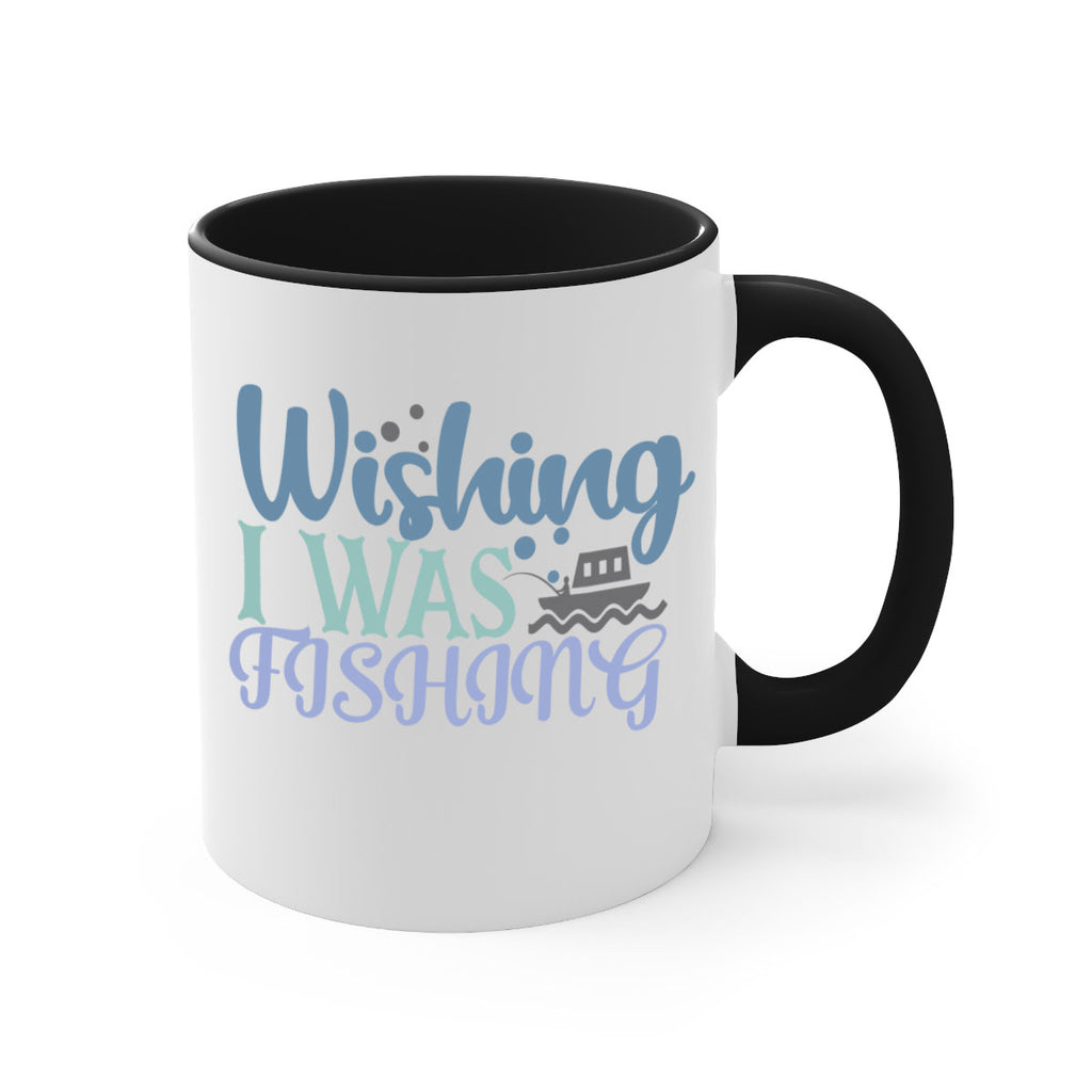wishing i was fishing 190#- fishing-Mug / Coffee Cup