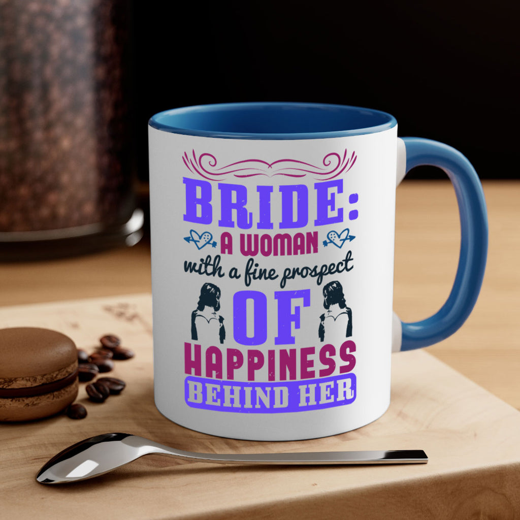 Bride A woman with a fine prospect of happiness behind her 84#- bride-Mug / Coffee Cup