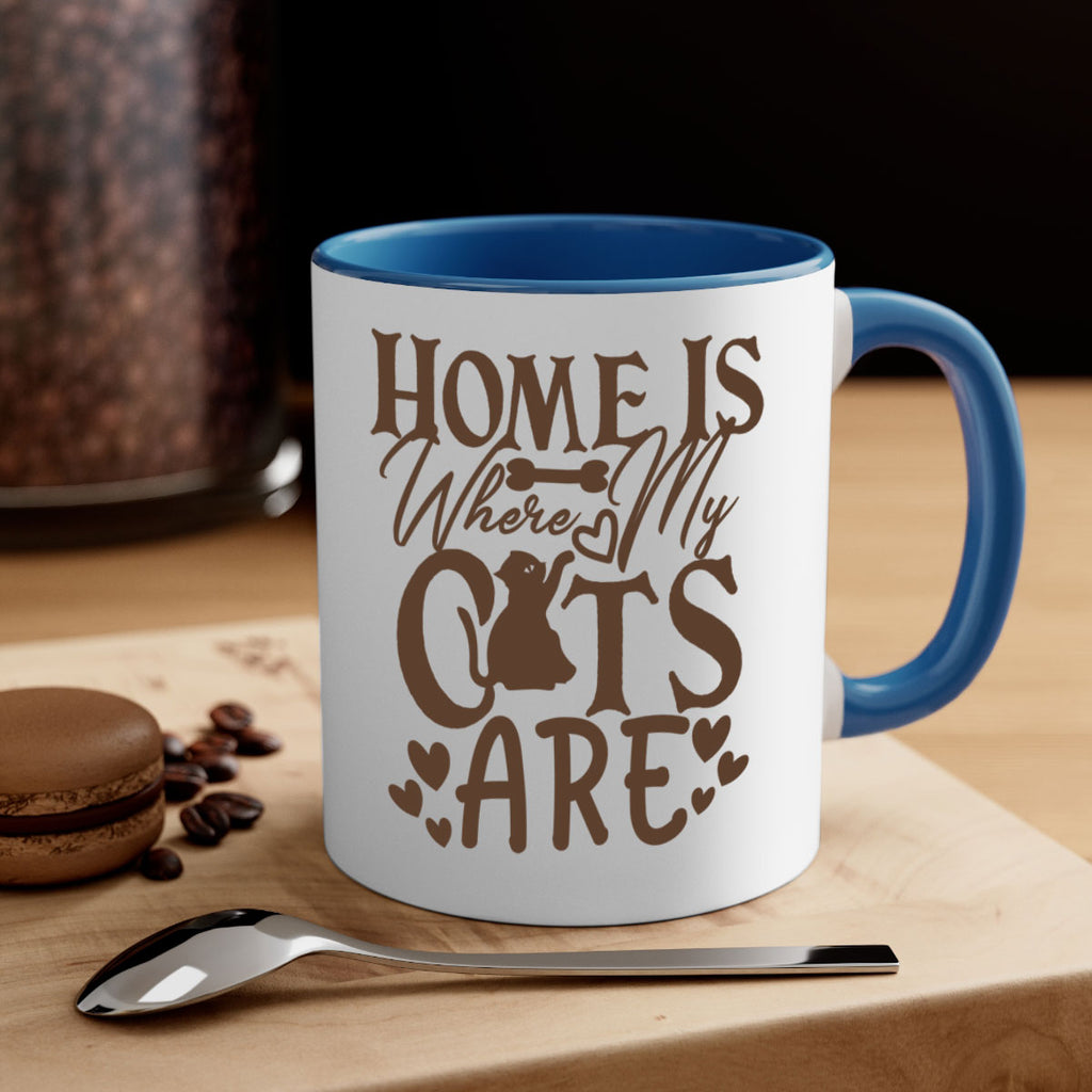 Home Is Where My Cats Are Style 15#- cat-Mug / Coffee Cup