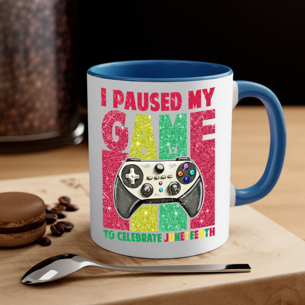 I Paused My Game To Celebrate Juneteeth 1#- juneteenth-Mug / Coffee Cup