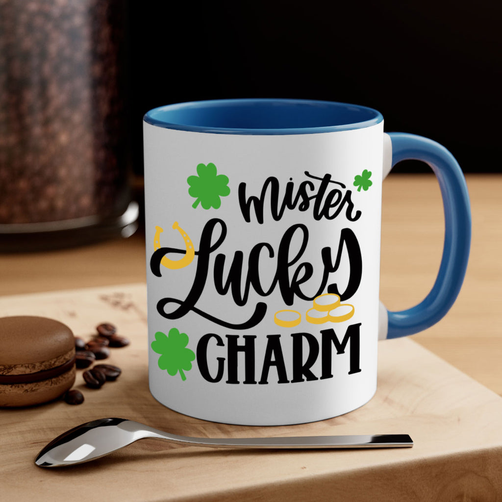 Mister Lucky Charm Style 46#- St Patricks Day-Mug / Coffee Cup