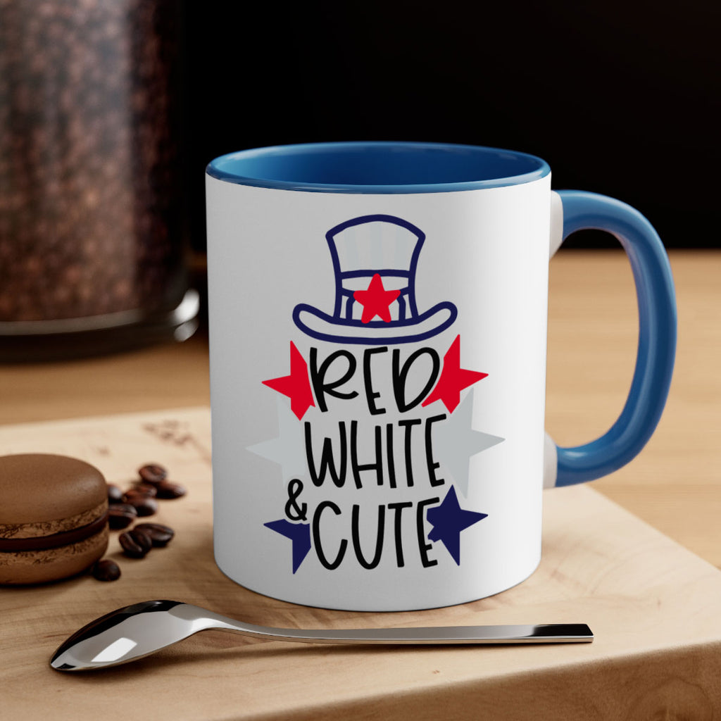 Red White Cute Style 169#- 4th Of July-Mug / Coffee Cup