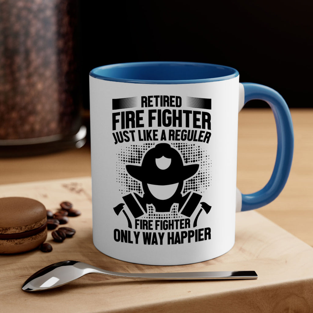 Retired fire Style 40#- fire fighter-Mug / Coffee Cup