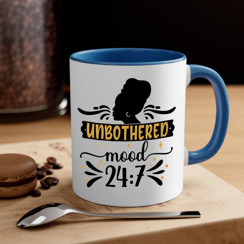 Unbothered mood Style 2#- Black women - Girls-Mug / Coffee Cup