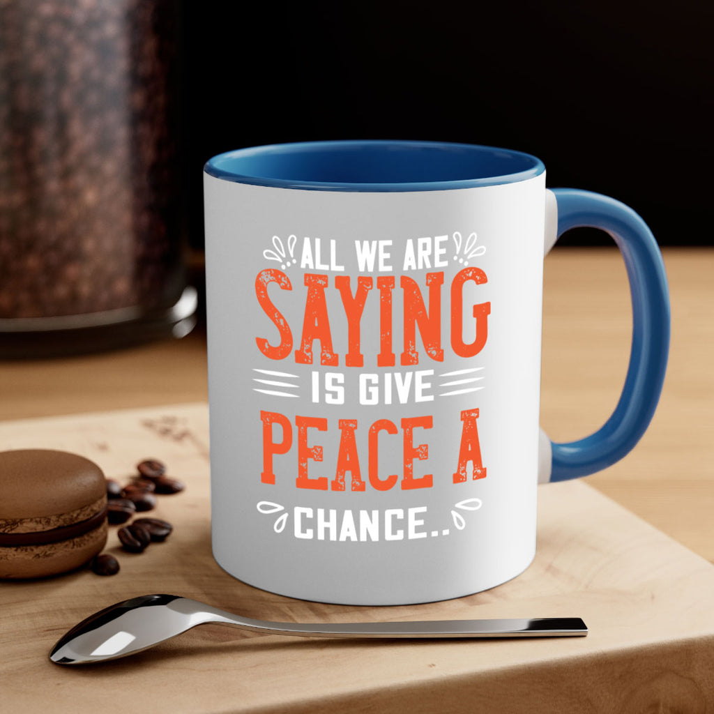 all we are saying 128#- vegan-Mug / Coffee Cup