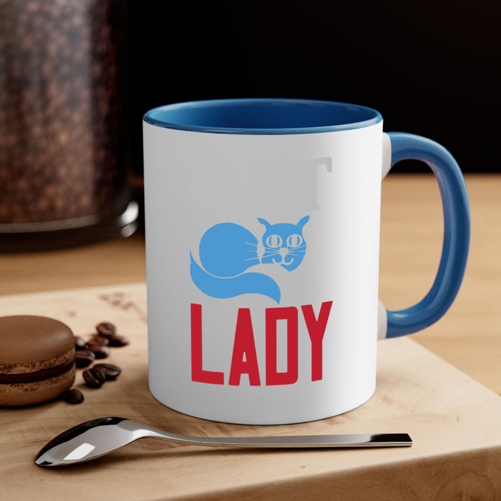 cat lady Style 31#- cat-Mug / Coffee Cup