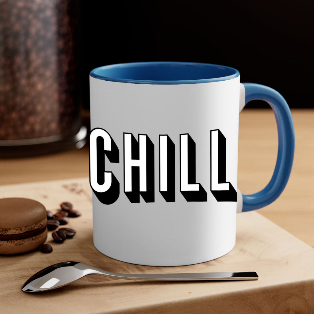 chill netflix 186#- black words - phrases-Mug / Coffee Cup