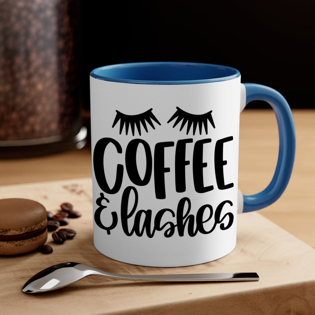 coffee lashes 177#- coffee-Mug / Coffee Cup