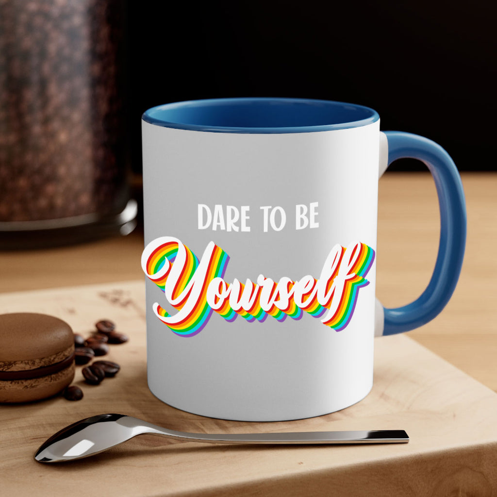 dare to be yourself cute 146#- lgbt-Mug / Coffee Cup