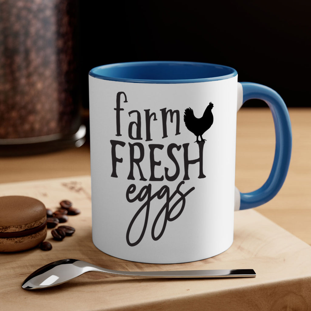 farm fresh eggs 102#- kitchen-Mug / Coffee Cup