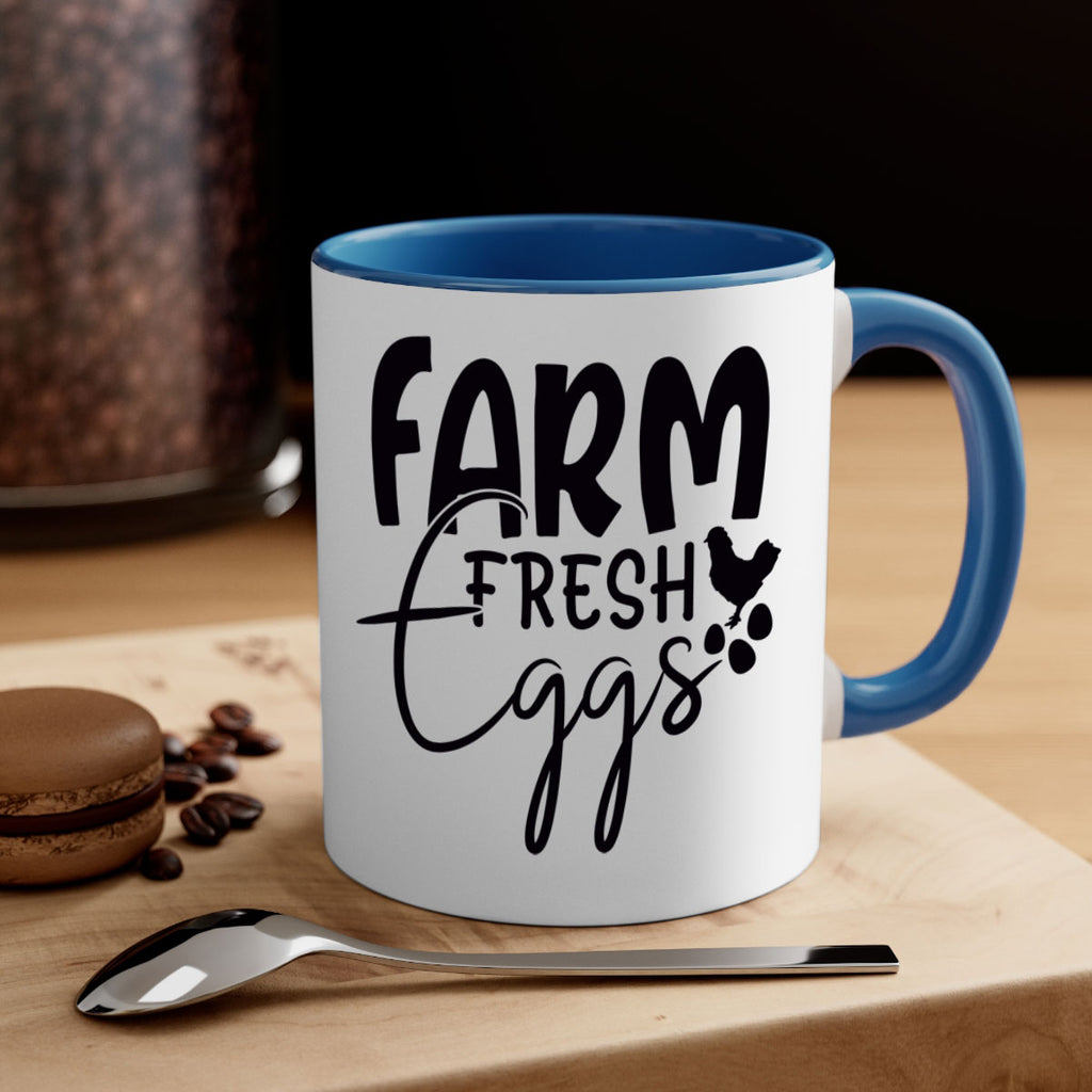 farm fresh eggs 103#- kitchen-Mug / Coffee Cup