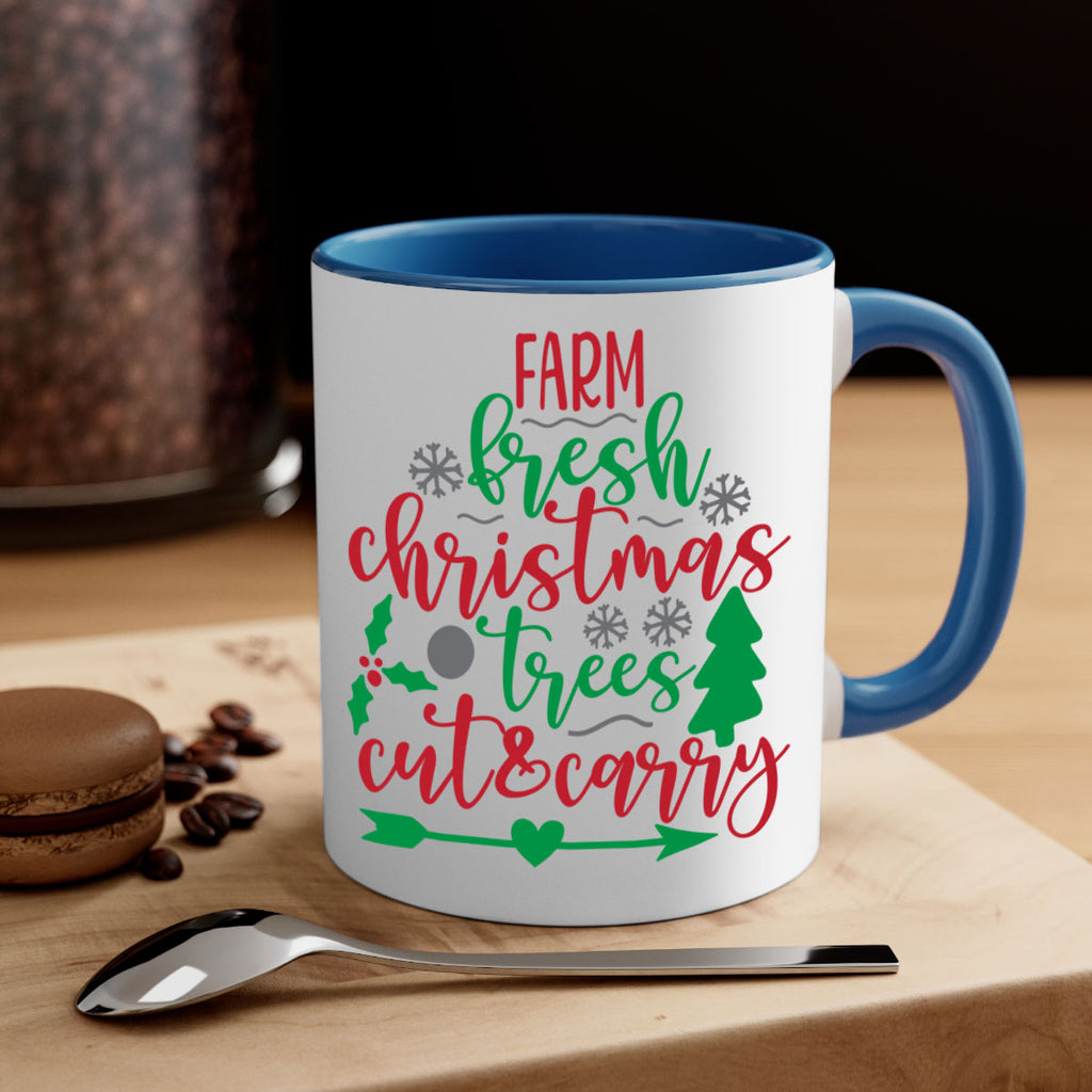 farm fress christmas trees style 208#- christmas-Mug / Coffee Cup